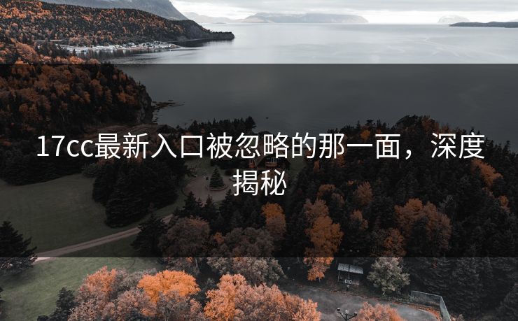 17cc最新入口被忽略的那一面，深度揭秘
