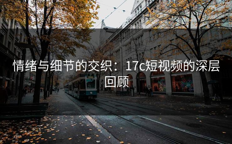 情绪与细节的交织：17c短视频的深层回顾